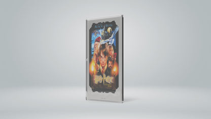 Harry Potter - Theatrical Movie Posters - 1 HP & The Sorcerer’s Stone 1 oz Silver Foil Agoro