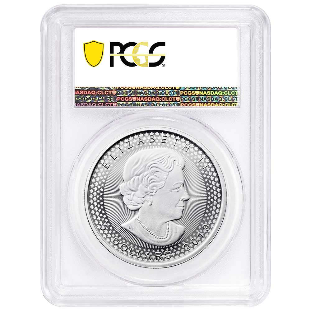 2019 Canadian Maple Leaf Silver Modified PR - Pride of Two Nations U.S. Set - PCGS PR69 FDOI - CoinsTV