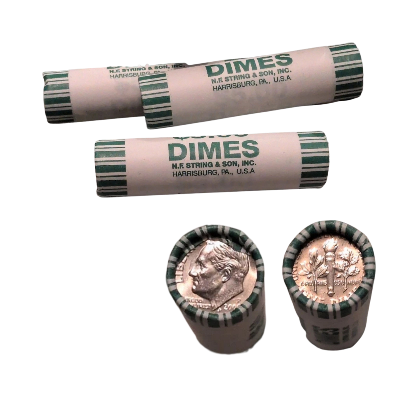 2006-P Roosevelt Dimes Uncirculated - Original Bank-Wrapped Roll