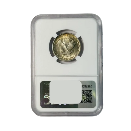 1928 Standing Liberty Quarter - NGC MS62 FH