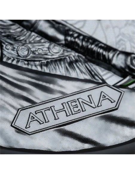 2025 Niue Athena Black Proof 1 oz Silver Coin - CoinsTV