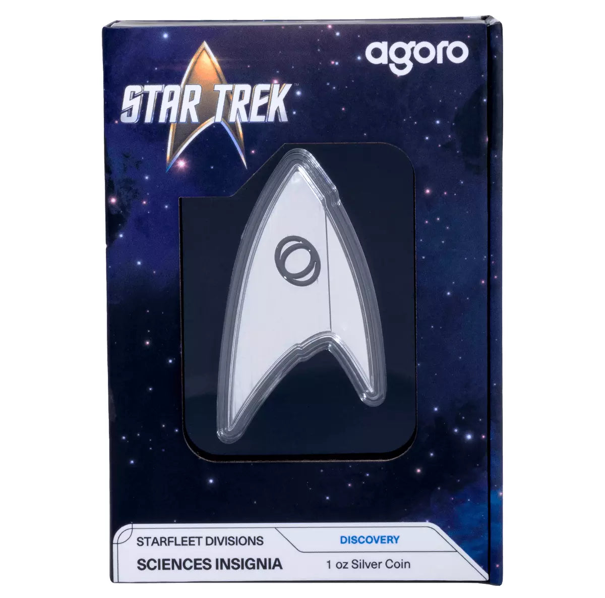 2024 Star Trek - Starfleet Divisions - Sciences Insignia 1 oz Silver Coin - CoinsTV