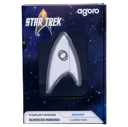 2024 Star Trek - Starfleet Divisions - Sciences Insignia 1 oz Silver Coin - CoinsTV