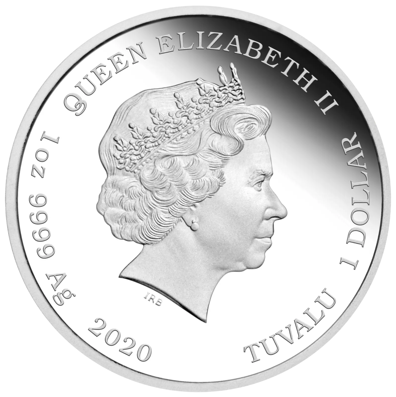 2020 Tuvalu James Bond No Time to Die 1 oz Silver Coin - CoinsTV