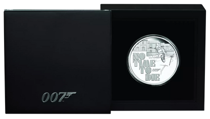 2020 Tuvalu James Bond No Time to Die 1 oz Silver Coin - CoinsTV