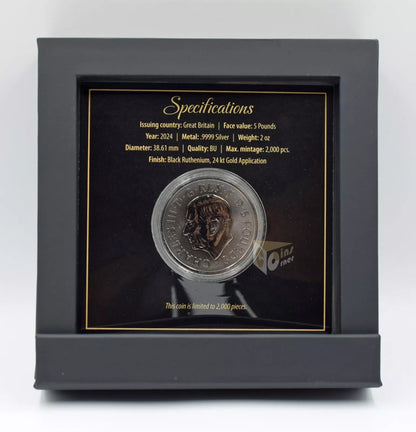 2024 Great Britain Tudor Beasts Dragon Golden Enigma Edition 2 oz