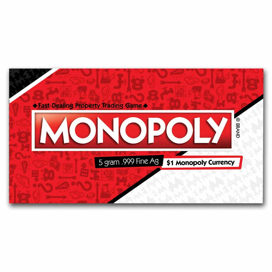 2024 Samoa Monopoly Currency 5g Silver Note - CoinsTV