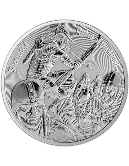 2024 Cameroon Robin of the Hood Sherwood Edition 1 oz Silver Coin in Blister Pack