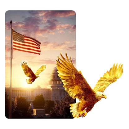 2026 Samoa Bald Eagle 1/1000 oz Gold Coin in Card - CoinsTV