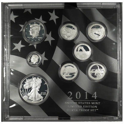2014 U.S. Limited Edition Silver Proof Set