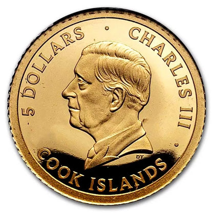 2024 Cooks Island Gold Big City Lights San Francisco 0.5g Gold