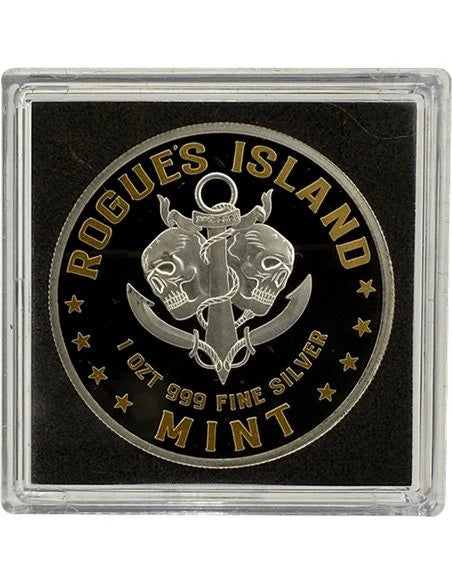 2025 Year of the Ghost Snake Multimetal Edition 1 oz Silver Round - CoinsTV