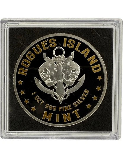 2025 Year of the Ghost Snake Multimetal Edition 1 oz Silver Round - CoinsTV
