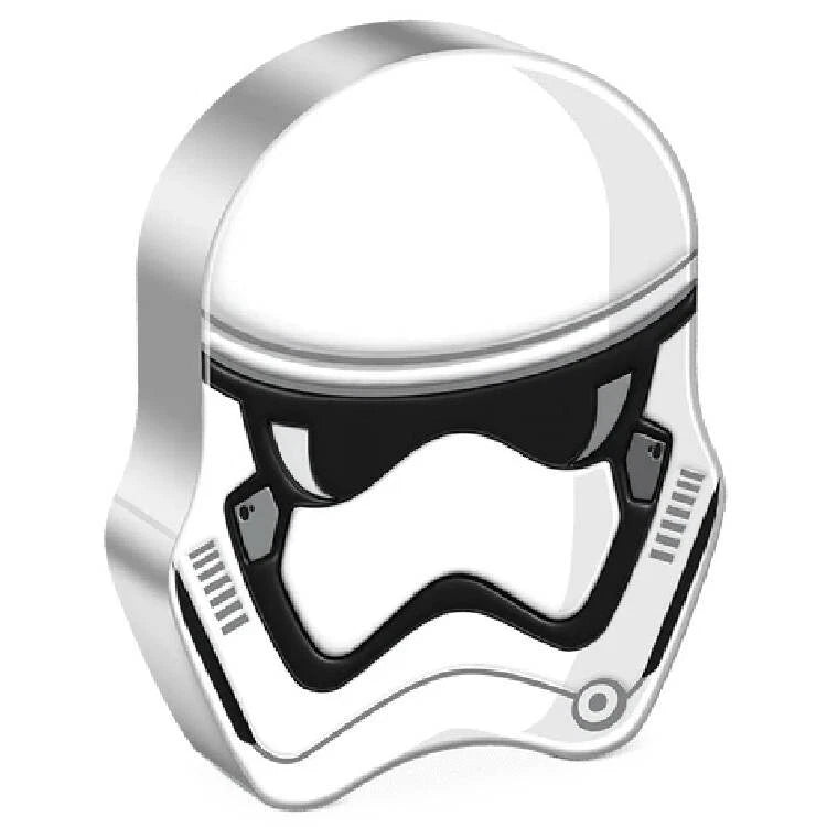 2022 Niue Star Wars Stormtrooper Faces of the First Order 1 oz Silver Coin - CoinsTV