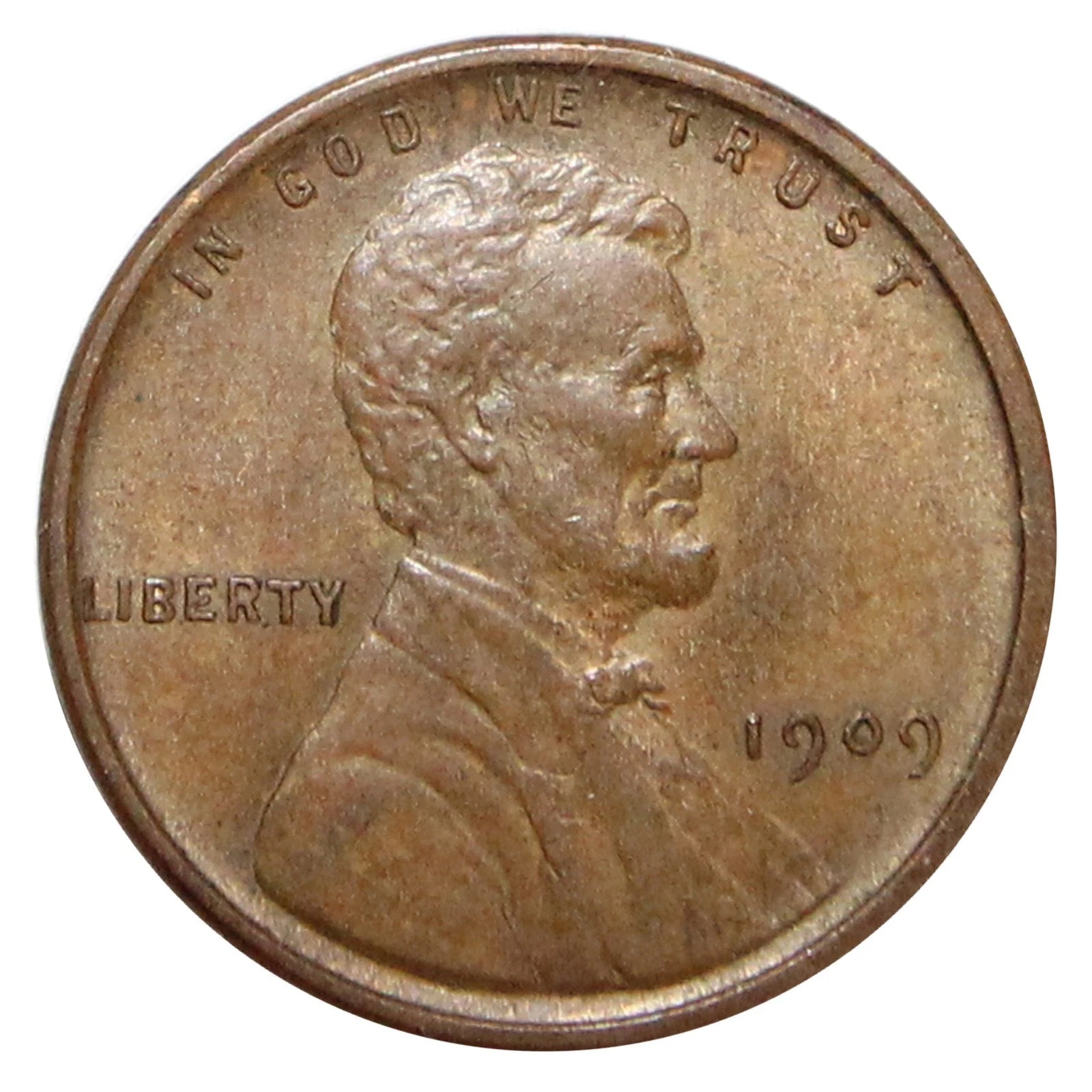 1909 VDB Lincoln Cent Philadelphia - F-XF - CoinsTV