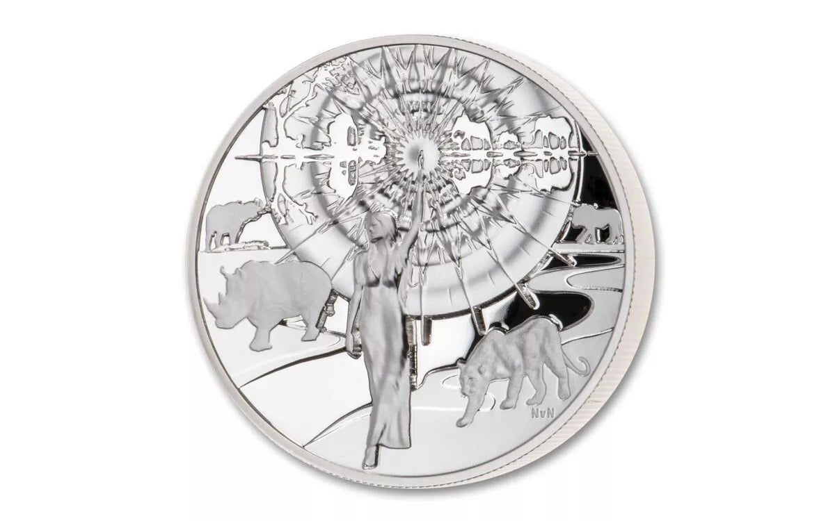 2024 Samoa Natanya's Light of Liberty - 2 oz Silver Coin - CoinsTV