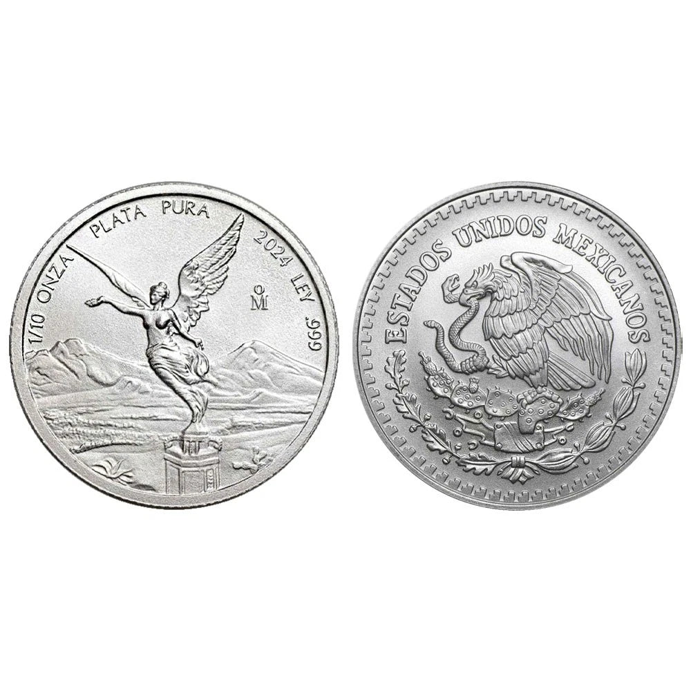 2024 Mexican Libertad 1/10 oz Silver - Brilliant Uncirculated