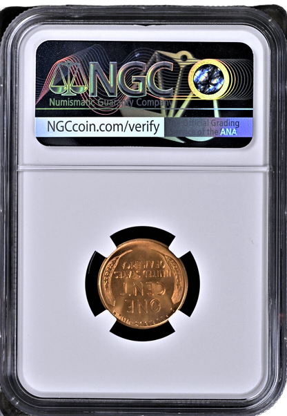 1938-S  Lincoln Wheat Cent - NGC MS66 RD