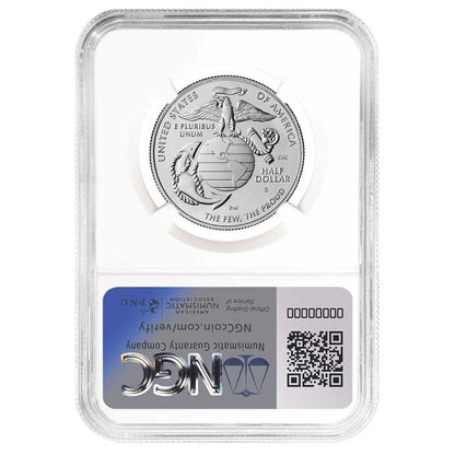 2025-S U.S. Marine Corps 250th Anniversary Commemorative - NGC MS70 ER Label - CoinsTV