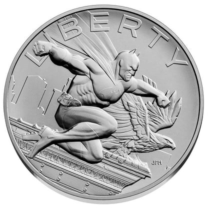 2025 Batman DC Comics 1 oz Silver Medal Box OGP & COA