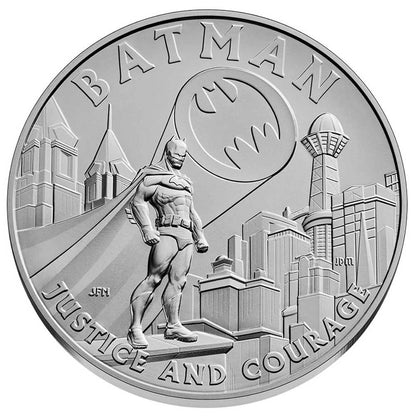 2025 Batman DC Comics 1 oz Silver Medal Box OGP & COA