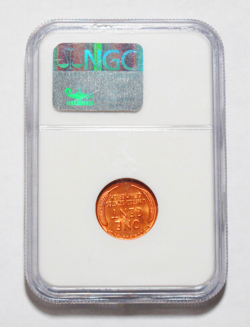 1939- S Lincoln Wheat Cent - NGC MS66 RD