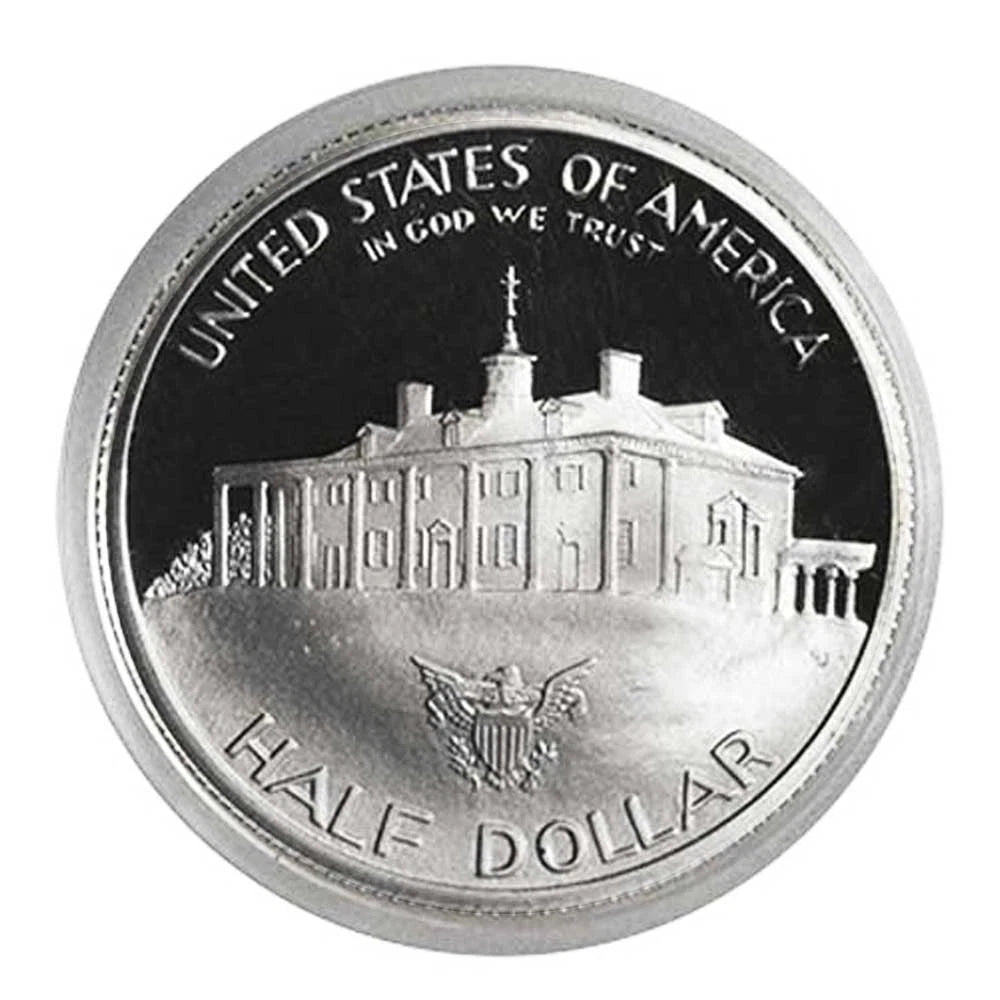 1982-S Proof 50c Silver George Washington Half Dollar Box OGP & COA