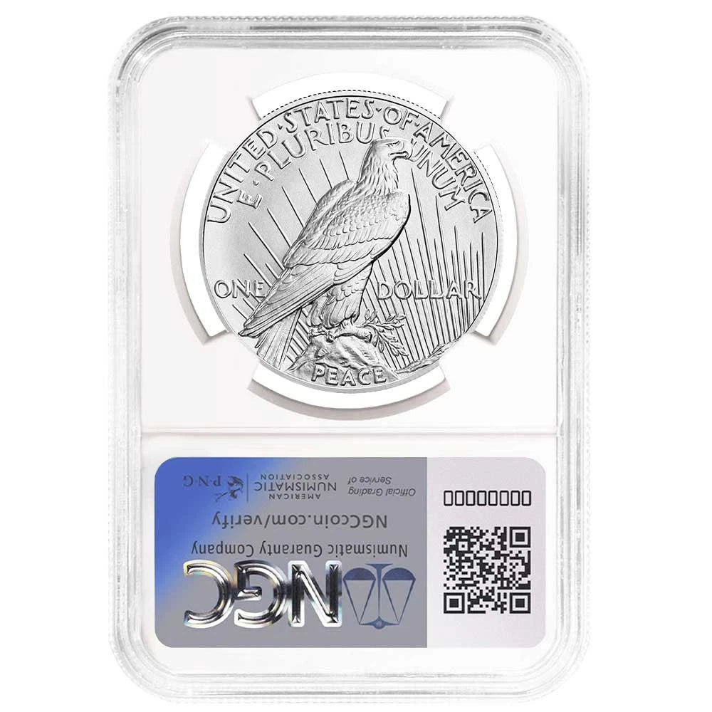 2024 Peace Silver Dollar Philadelphia - NGC MS70 FDI First Label