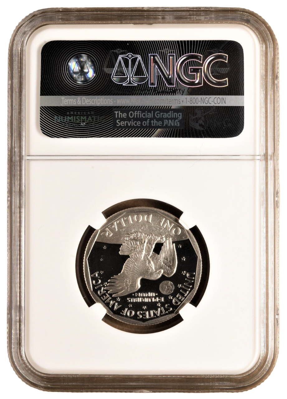 1979 S Susan B Anthony Dollar - Type 2 - NGC PF70 Ultra Cameo