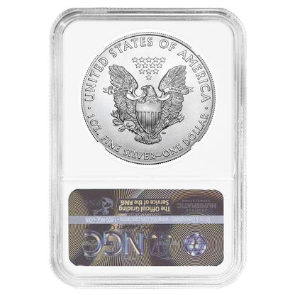 2021-W Silver Eagle Type 1 - NGC MS70 Star Label - CoinsTV