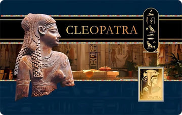 2024 Chad Cleopatra 1/1000 oz .999 Gold Coin Card