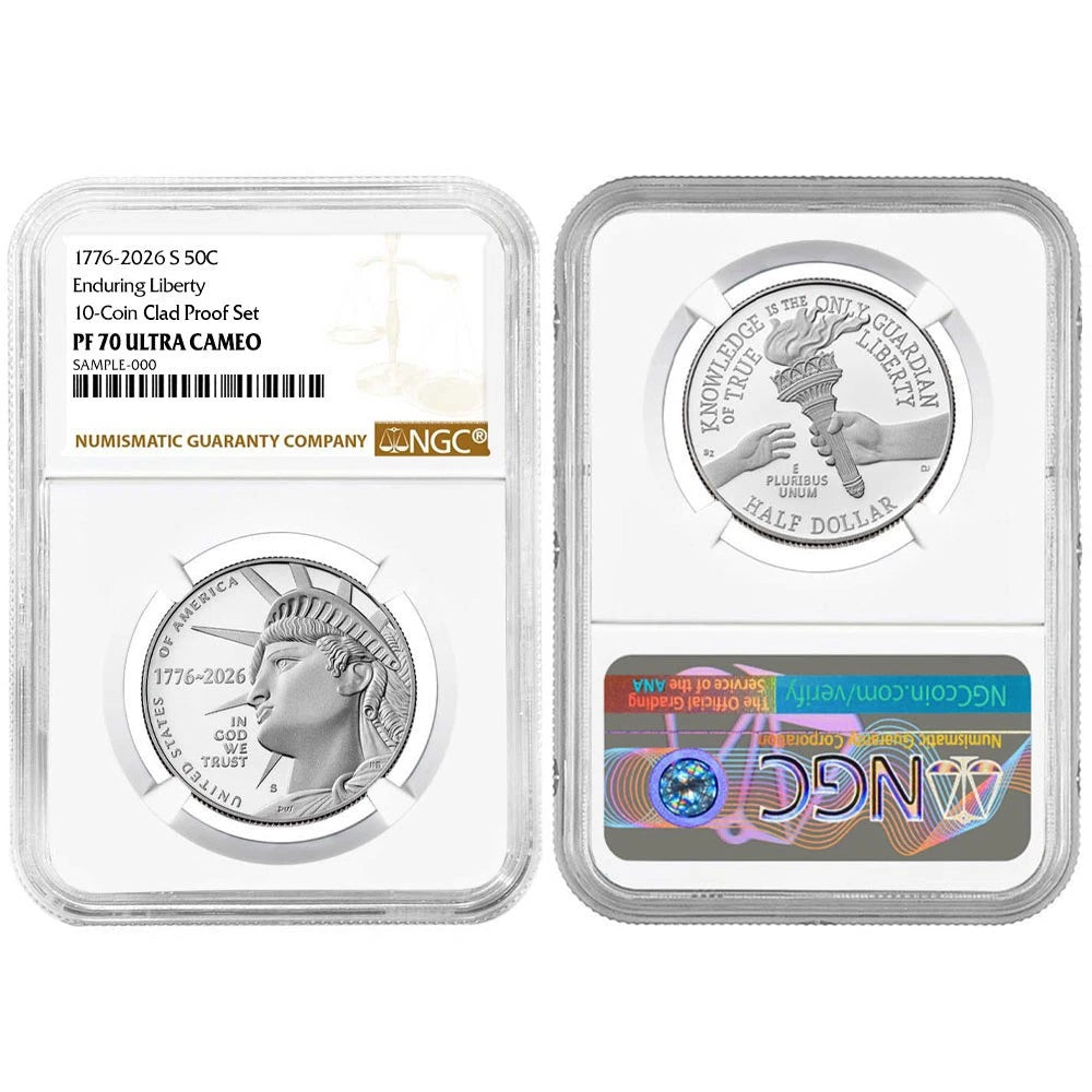 2026-S U.S. Clad Proof 10pc Set NGC PF70UC Brown Label