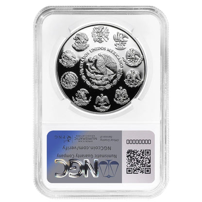 2023 Mexican Libertad Onza 1 oz Silver - NGC PF70UC FR Mexico Label - CoinsTV
