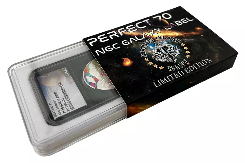 2024 Niue Alien Encounter 1 oz Silver Coin - NGC PF 70 UCAM Galaxy Label - CoinsTV