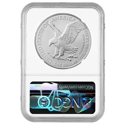 2026 Silver Eagle - America 250th Anniversary Label - NGC MS70 FDI