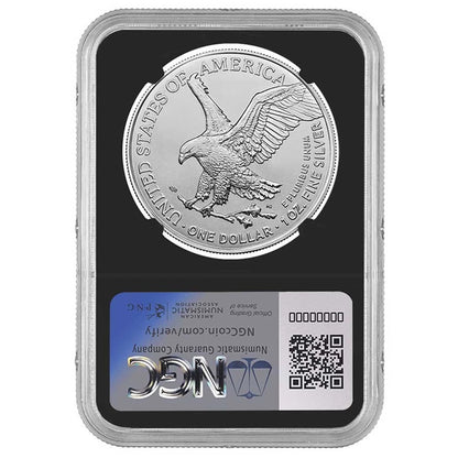 2026(W) Silver Eagle - NGC MS70 ER Black Label Retro Core