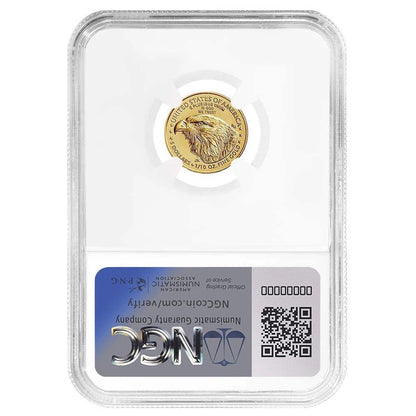 2025 $5 Gold Eagle 1/10 oz Gold - NGC MS70 Black Label