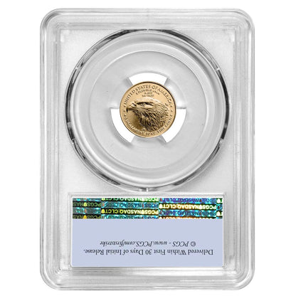 2026 $5 Gold Eagle 1/10 oz Gold - PCGS MS70 FS Flag Label