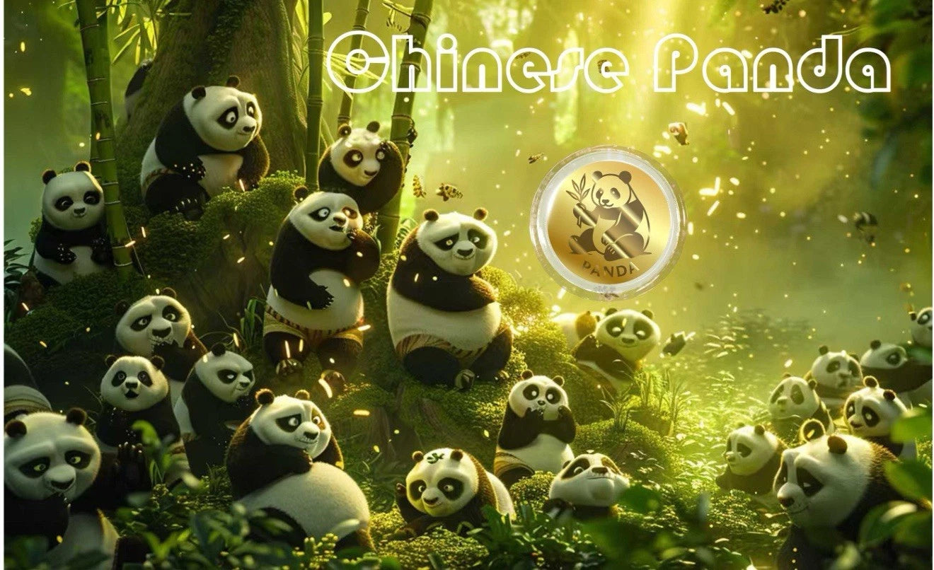 2026 Niue Chinese Panda 1/1000 oz Gold Coin in Card - CoinsTV