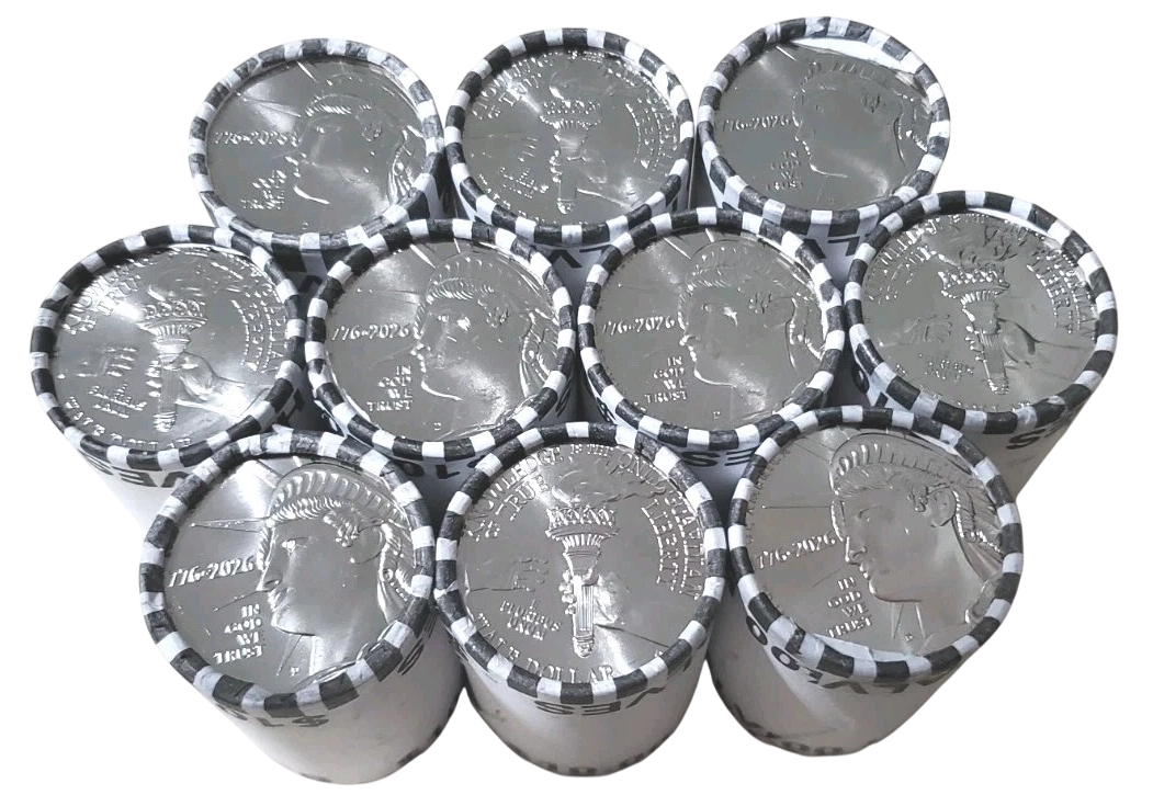 2026-D Enduring Liberty Semiquincentennial Half Dollar - Original Bank-Wrapped Roll