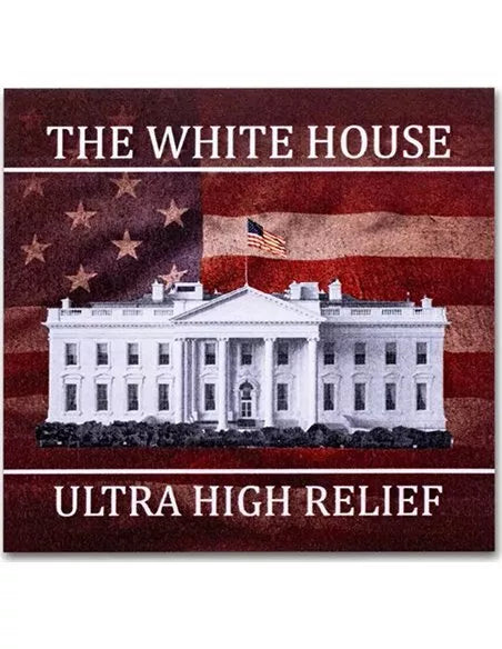 2024 Niue The White House UHR Antiqued 1 oz Silver Coin - CoinsTV