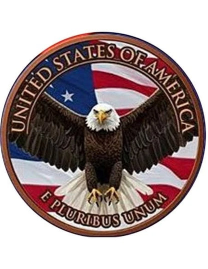 America's Eagle Colorized 5 oz Copper Round - CoinsTV