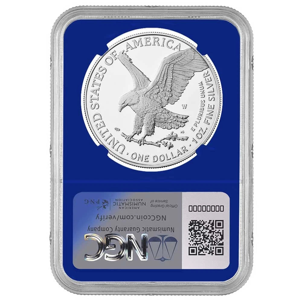 2026-W Silver Eagle - Liberty Bell 250th Ann Privy - NGC PF70UC FDI West Point Star Label Blue - CoinsTV