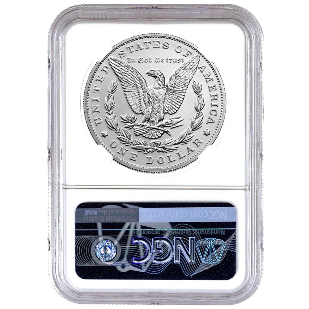 2023 Morgan Silver Dollar - Exclusive Morgan Label - NGC MS70 FDI - CoinsTV