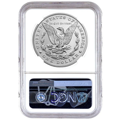 2023 Morgan Silver Dollar - Exclusive Morgan Label - NGC MS70 FDI - CoinsTV