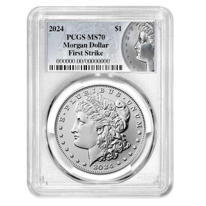2024 Morgan Silver Dollar - PCGS MS70 FS Morgan Label