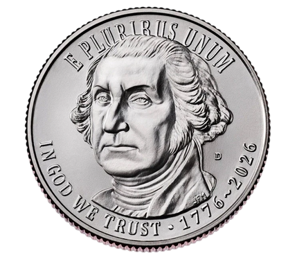 2026-D Revolutionary Semiquincentennial Quarter Roll - CoinsTV