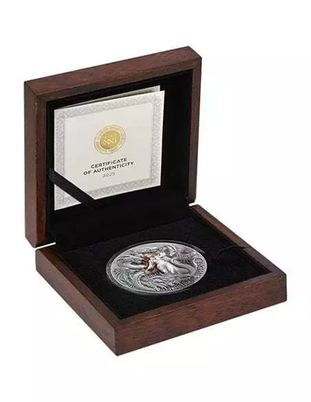 2025 Mythical Hydra Dragonology 2000 Francs Cameroon - 2 oz Silver