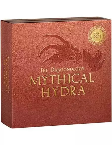 2025 Mythical Hydra Dragonology 2000 Francs Cameroon - 2 oz Silver