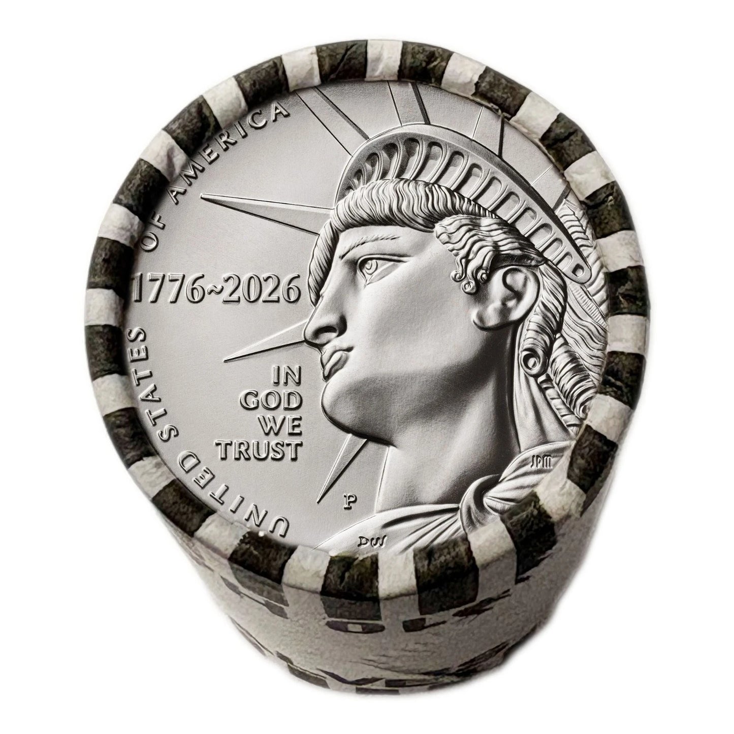 2026-P Enduring Liberty Semiquincentennial Half Dollar - Original Bank-Wrapped Roll